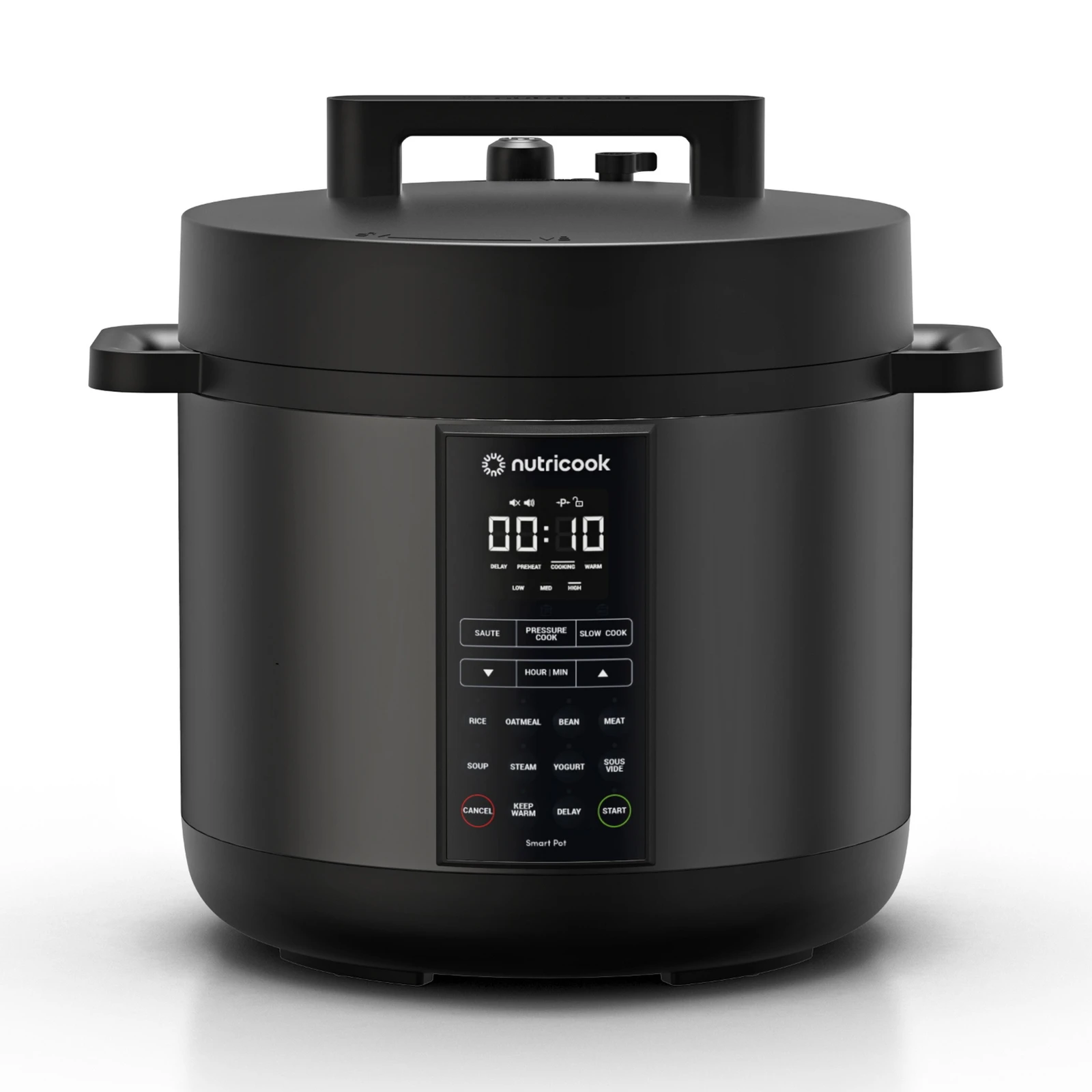 NutriCook NC SMART POT 2 BLACK SS -6L NC-SP204K